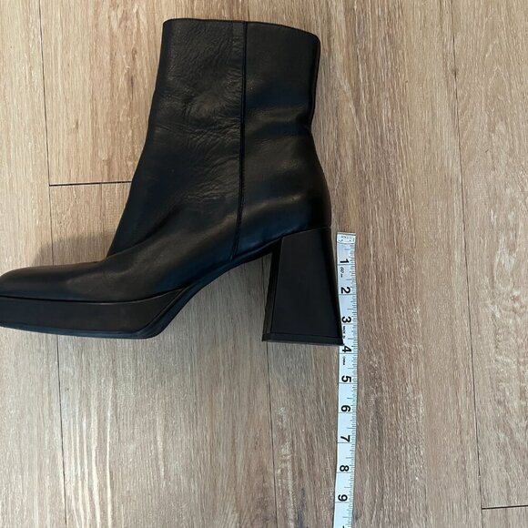 L'idea by Lori Leather Platform Boots Size 41/10 - Picture 9 of 11